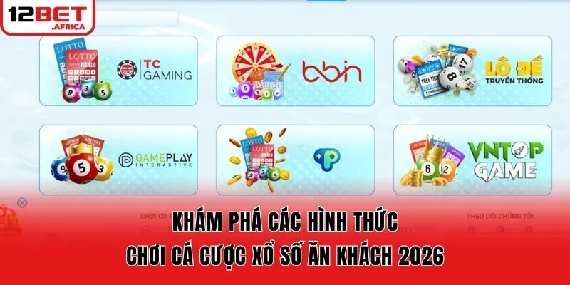 Khám phá các hình thức chơi cá cược xổ số ăn khách 2026
